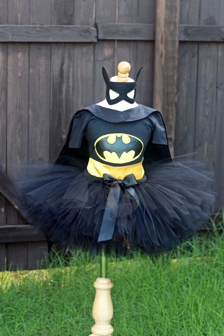 DIY Batman Costume Toddler
 Batgirl Super Hero Girl Tutu Costume by SocktopusCreations