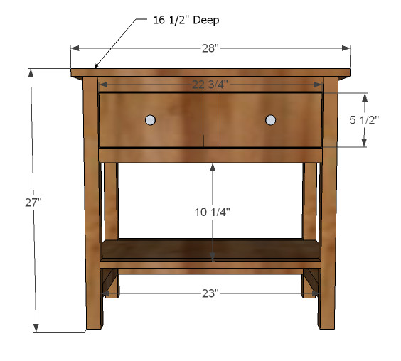 DIY Bedside Table Plans
 Wood Bedside Table Plans Blueprints PDF DIY Download How