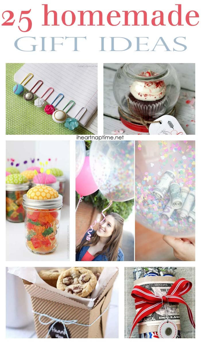 Diy Birthday Gifts For Friends
 25 fabulous homemade ts I Heart Nap Time