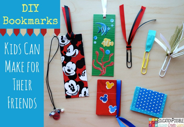 DIY Bookmarks For Kids
 DIY Bookmarks Kids Can Make for Their Friends