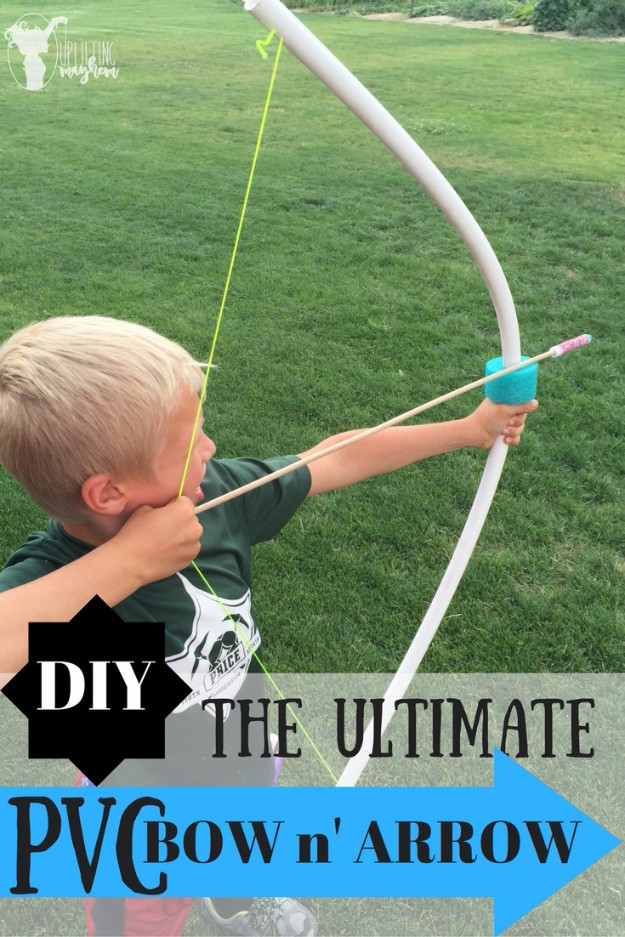 DIY Bow And Arrow For Kids
 33 Fun DIY Ideas for Your Kids To Make At Home DIY Joy