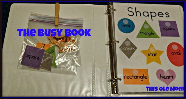 DIY Busy Book For Toddlers
 The Busy Book