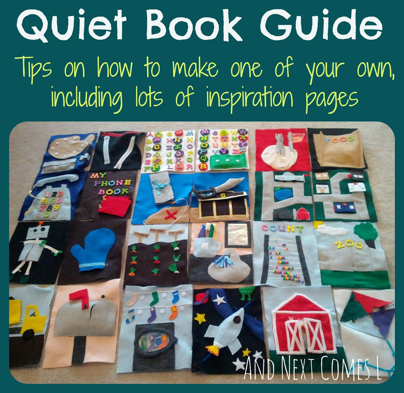 DIY Busy Book For Toddlers
 How to Make a Quiet Book A Guide to Making e of Your