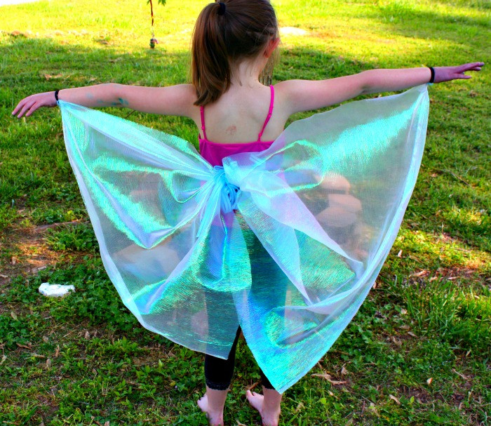 DIY Butterfly Costume
 DIY No Sew Butterfly Wings