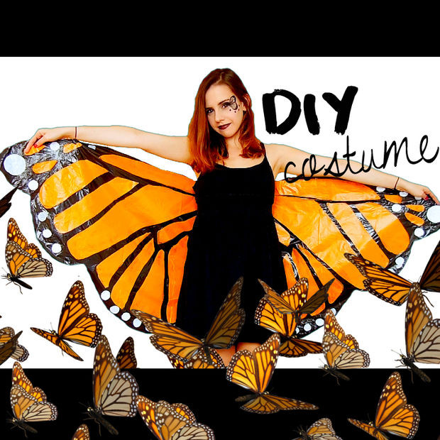 DIY Butterfly Costume
 easy crafts 2