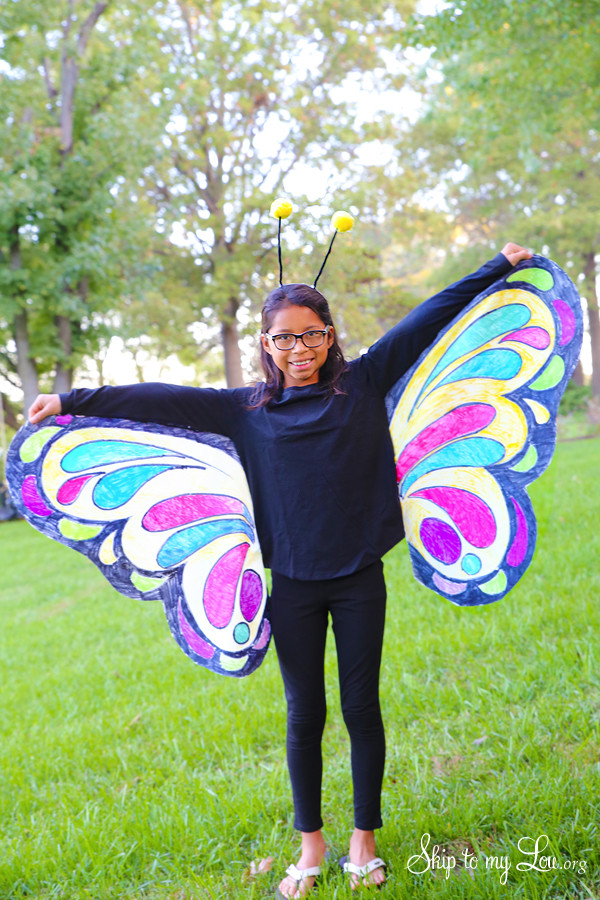 DIY Butterfly Costume
 Easy Butterfly Costume
