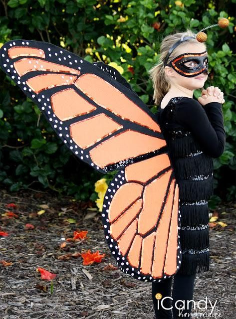 DIY Butterfly Costume
 DIY Halloween Costume DIY Monarch Butterfly Costume