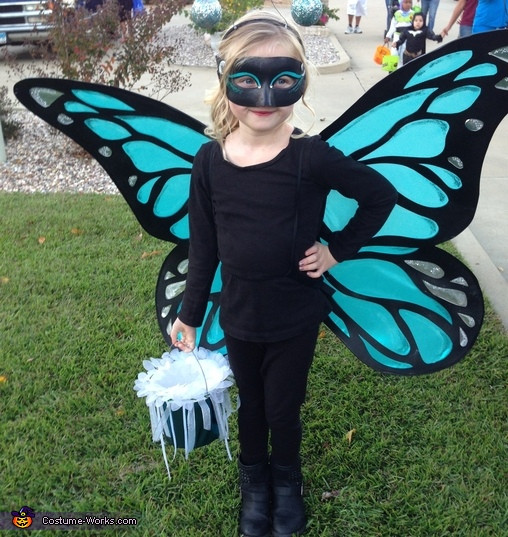 DIY Butterfly Costume
 Big Winged Butterfly Costume