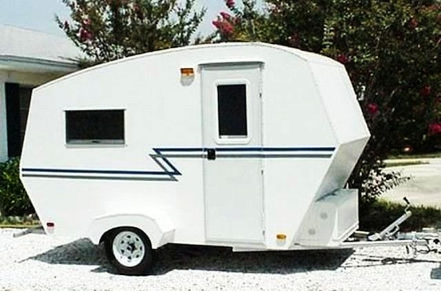 DIY Camper Trailer Plans Free
 The Squid Tiny Travel Trailer Plans