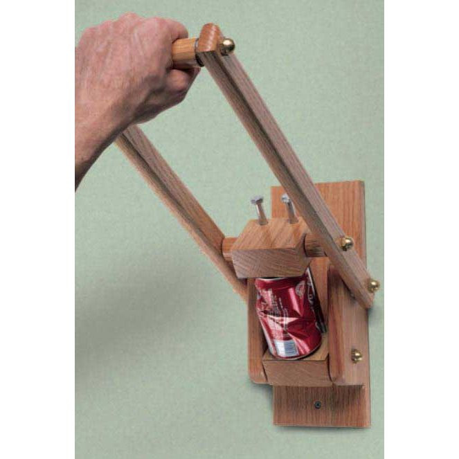 DIY Can Crusher Plans
 Woodworker s Journal Can Do Can Crusher Plan