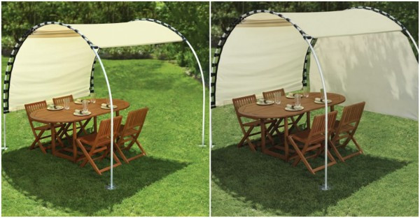 DIY Canopy Outdoor
 DIY Adjustable Outdoor Canopy