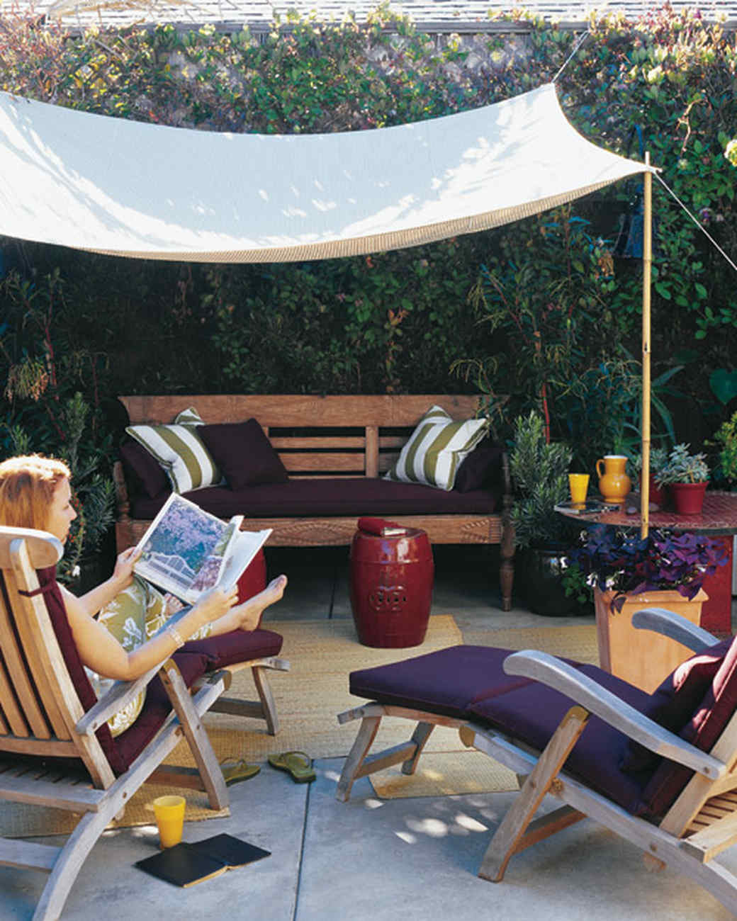 DIY Canopy Outdoor
 A Slice of Shade Creating Canopies