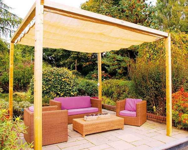 DIY Canopy Outdoor
 DIY Canopies and Sun Shades for Your Backyard Tattooed