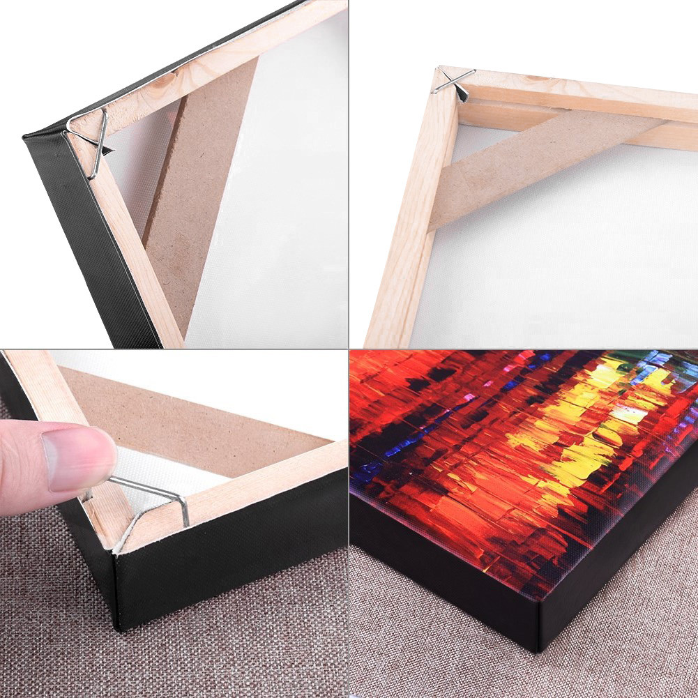 DIY Canvas Frame Kit
 Canvas Stretcher Bars Frames Strips Kit Assembly Wooden