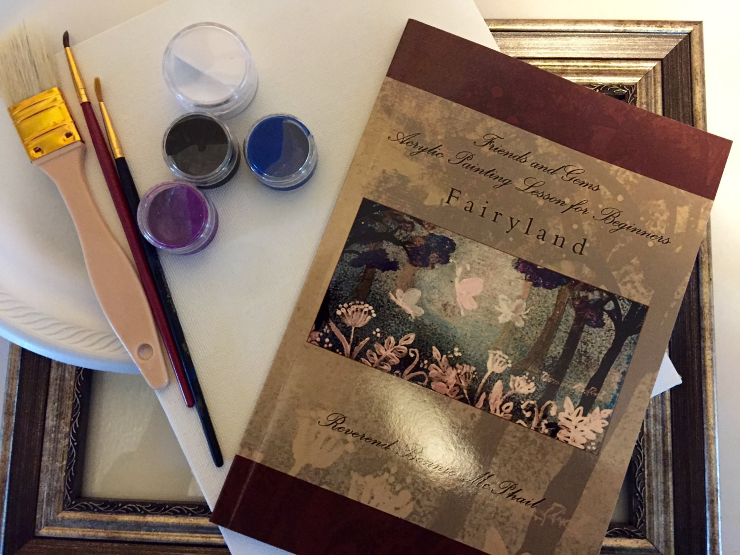 DIY Canvas Frame Kit
 DIY Canvas Painting Kit for All Ages Fairyland Frame