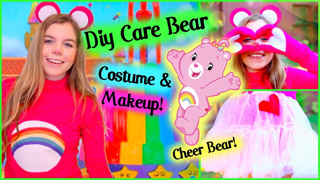DIY Care Bears Costume
 Easy DIY Care Bear Halloween Costume Makeup