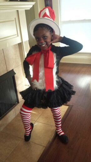 DIY Cat In The Hat Costume
 17 Best images about Kids costumes on Pinterest
