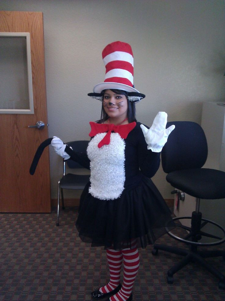 DIY Cat In The Hat Costume
 Cat in the hat costume for Halloween
