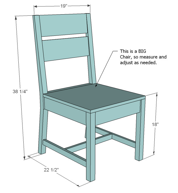 DIY Chair Plans
 Ana White