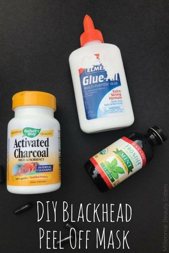 DIY Charcoal Peel Off Mask Without Glue
 17 bästa idéer om Blackhead Mask på Pinterest