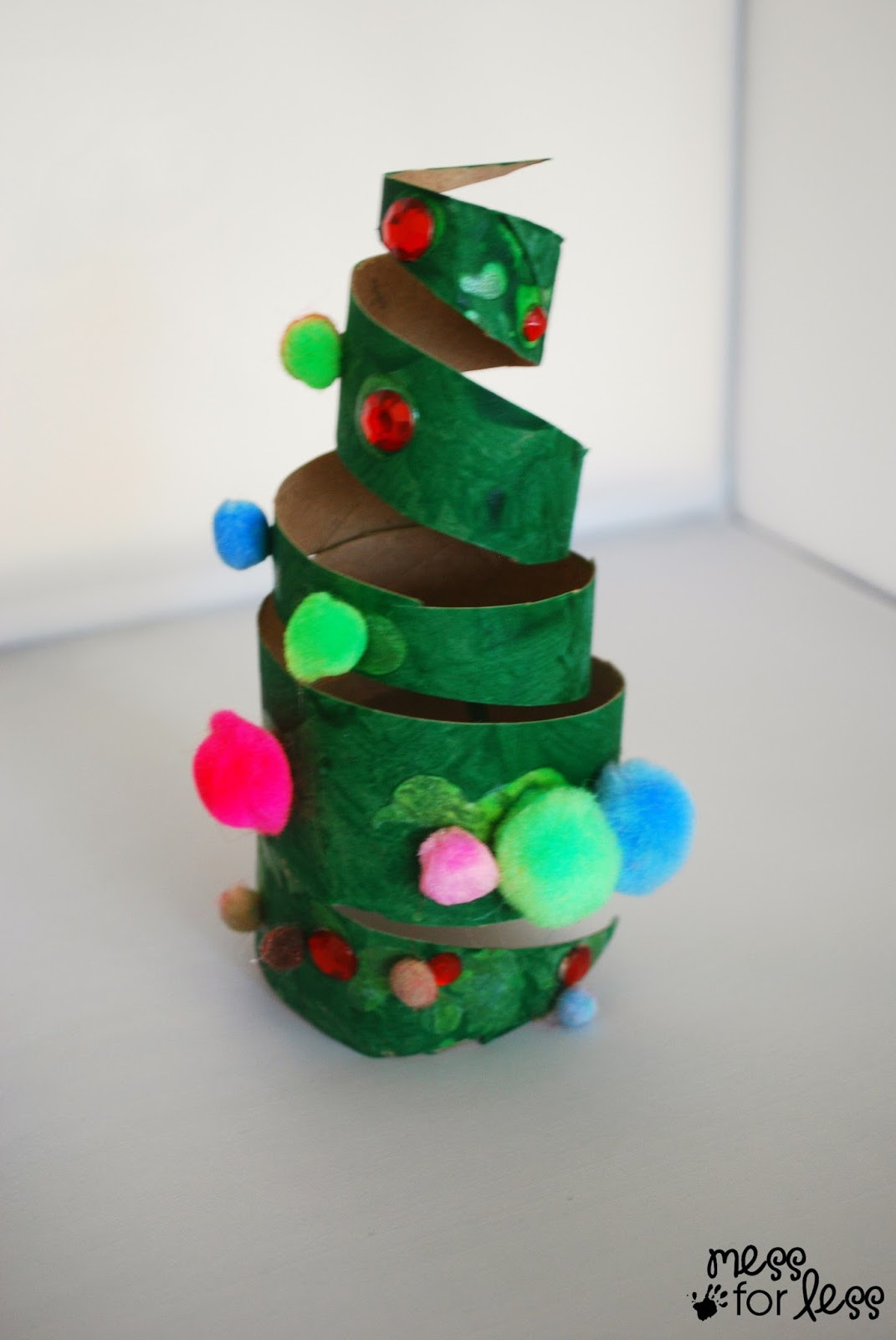 DIY Christmas Crafts For Toddlers
 Christmas Crafts for Kids Cardboard Tube Christmas Tree