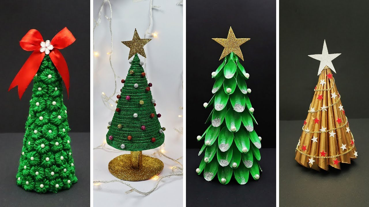 DIY Christmas Decoration
 4 Easy DIY Christmas Tree Ideas Best Out of Waste