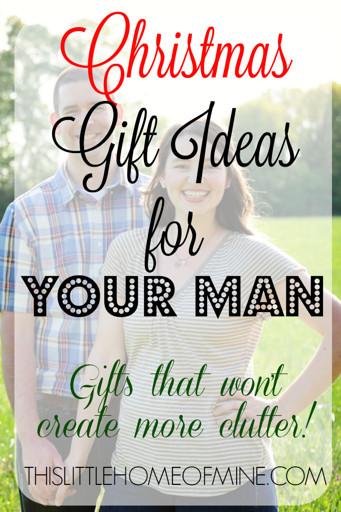 DIY Christmas Gift For Husband
 Clutter Free Christmas Ideas for Your Man
