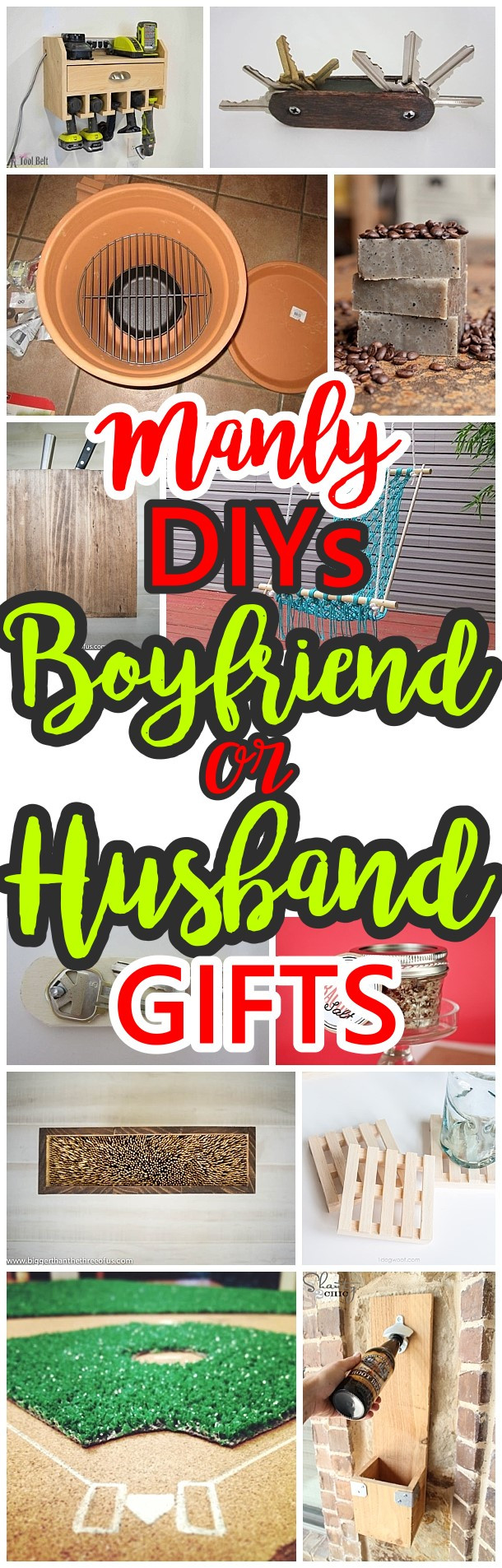 DIY Christmas Gift For Husband
 Manly Do It Yourself Boyfriend and Husband Gift Ideas
