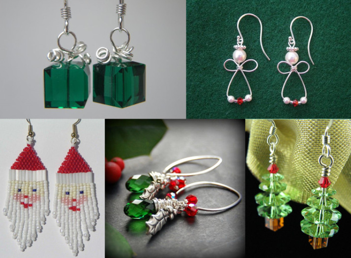DIY Christmas Jewelry
 Jewelry making ideas for Christmas
