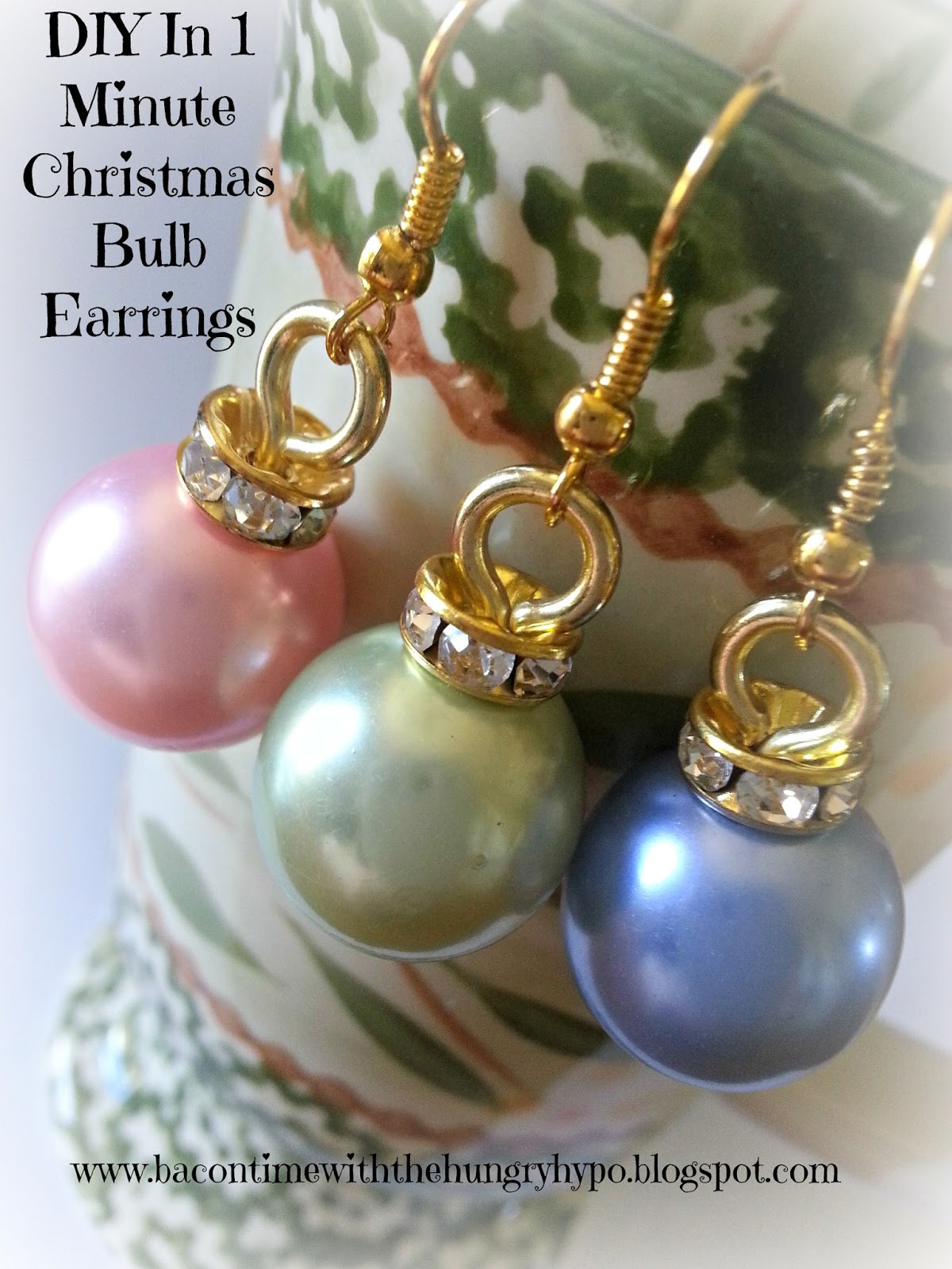DIY Christmas Jewelry
 Bacon Time With The Hungry Hypo DIY In 1 Minute Christmas