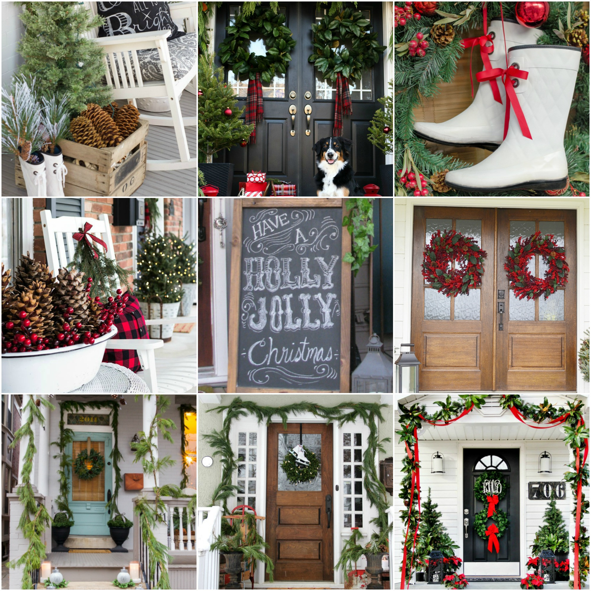 DIY Christmas Porch Decorations
 20 Beautiful Christmas Porch Ideas DIY Christmas Decorating
