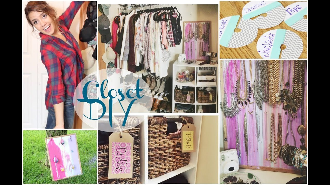 DIY Clothing Organization
 DIY Closet Organization