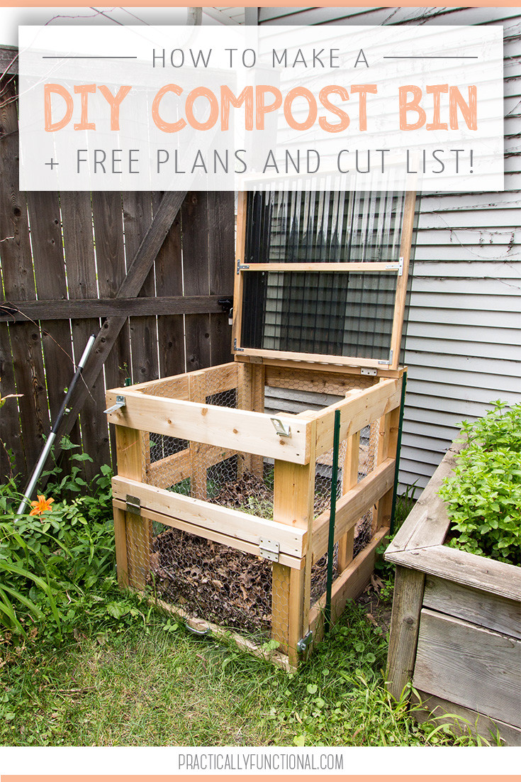 DIY Compost Bins Plans
 How To Build A DIY post Bin Free Plans & Cut List