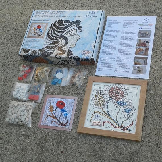 DIY Craft Kits For Adults
 DIY Mosaic craft kit for adults Summer Mosaic art