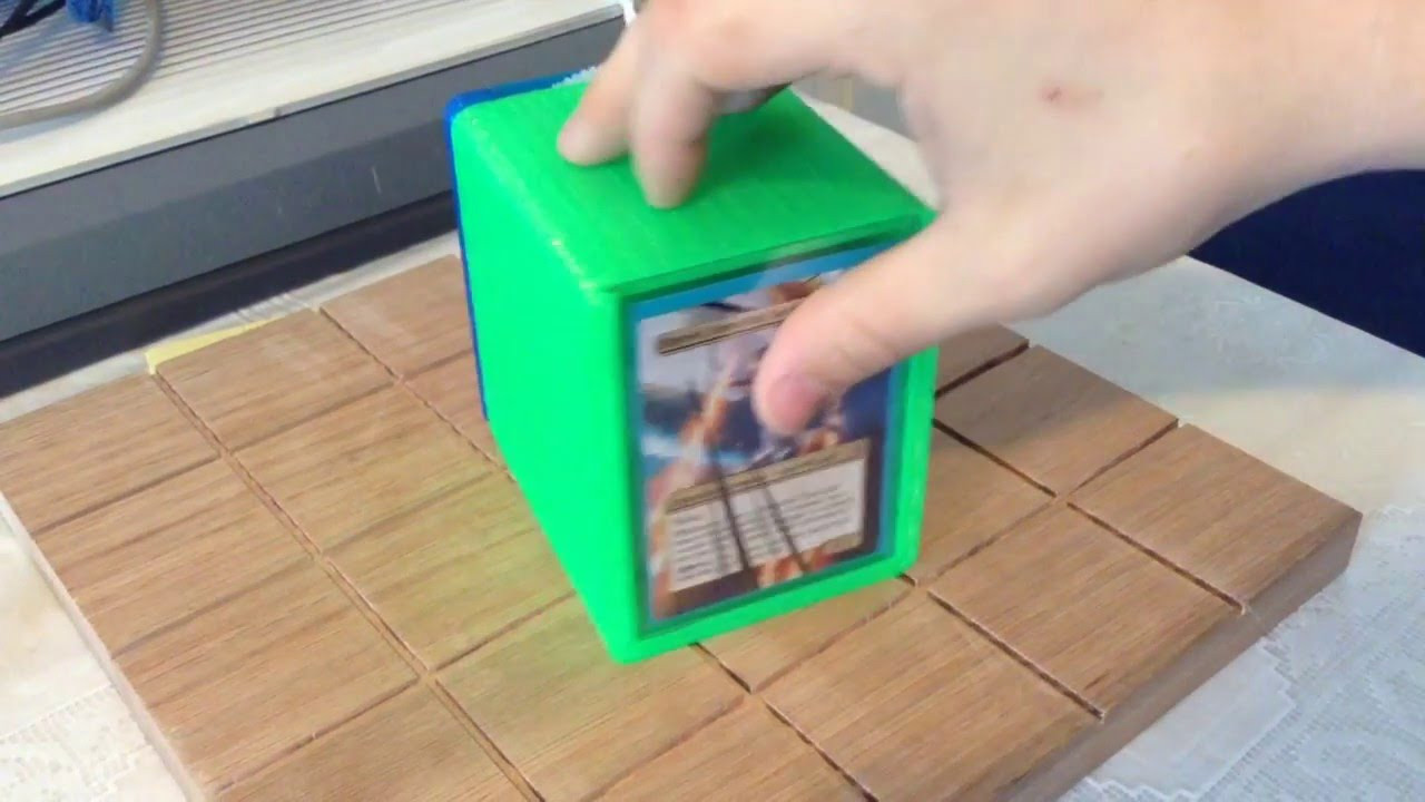DIY Deck Box Mtg
 3D Printed EDH Deck box