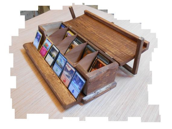 DIY Deck Box Mtg
 Wooden DekBox Magic The Gathering Pokemon Yu Gi Oh