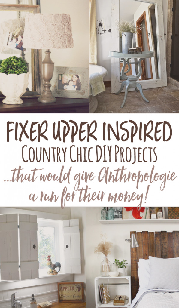 DIY Decorating Blogs
 Cheap and Chic DIY Country Decor a lá Anthropologie