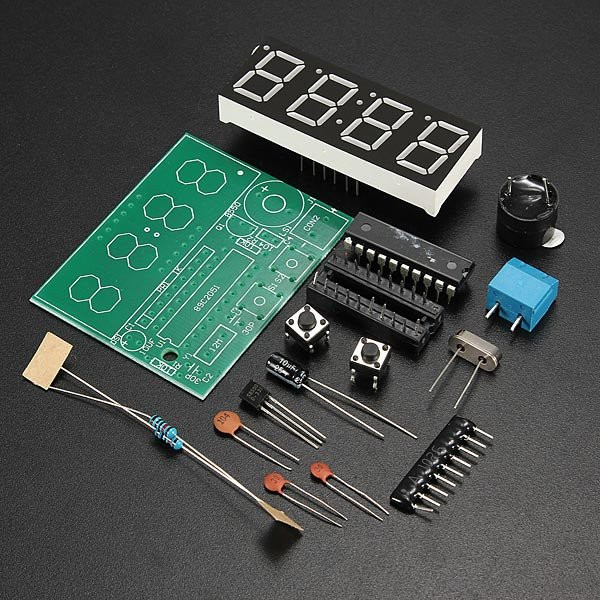 DIY Digital Clock Kit
 Electronic Clock DIY Kit from mmm999 on Tin
