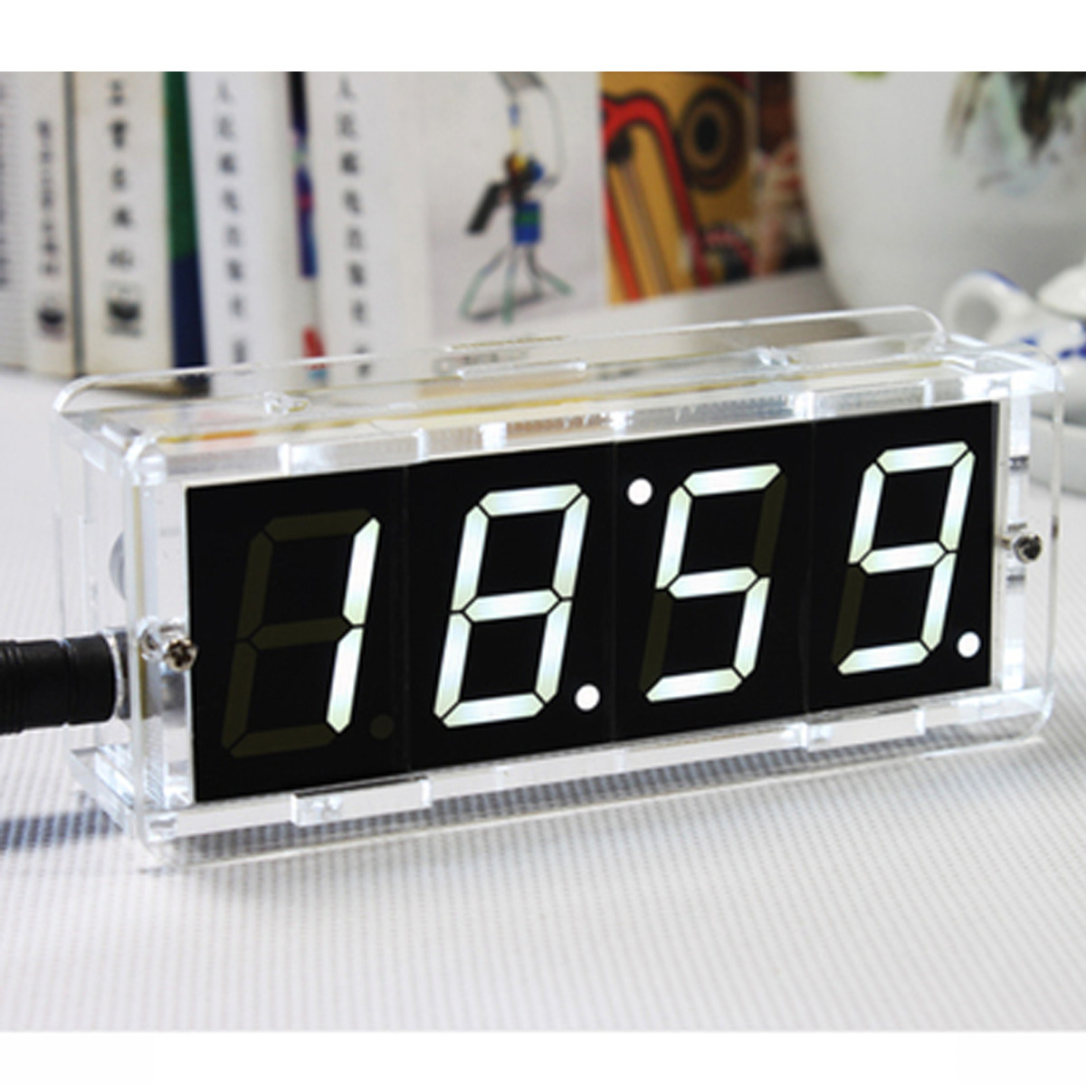 DIY Digital Clock Kit
 DIY Digital LED Electronic Microcontroller Clock Kit