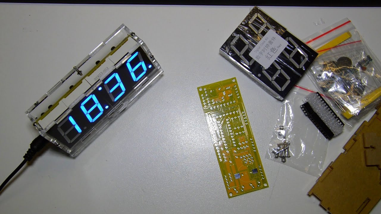 DIY Digital Clock Kit
 REVIEW