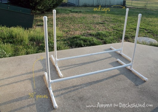 DIY Dog Agility Jumps
 DIY Build Your Own Agility Jumps