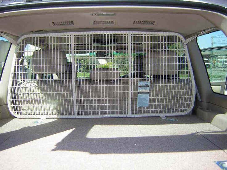 DIY Dog Barrier
 Diy Car Barrier Dog Gate Cargo Top Tether Ginger