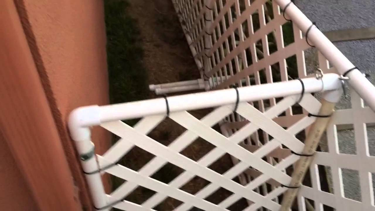 DIY Dog Barrier
 How to make a PVC dog run