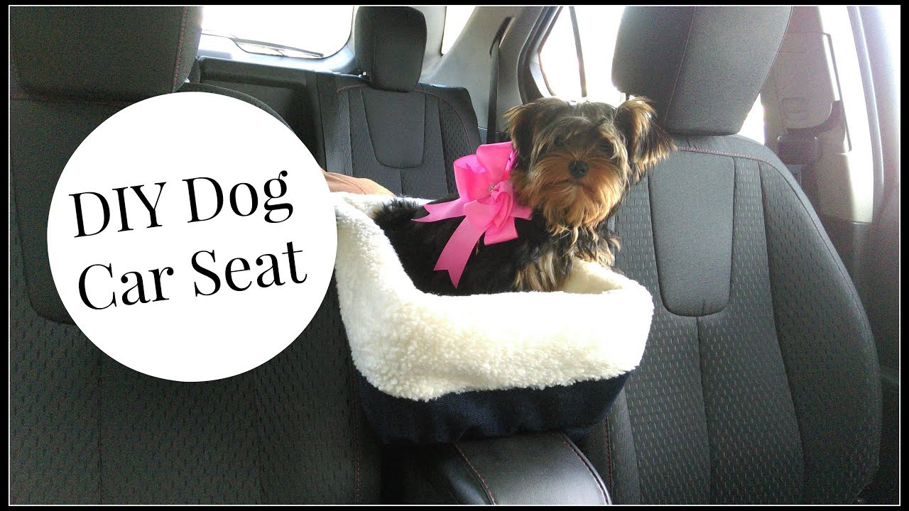 DIY Dog Car Booster Seat
 DIY Dog Car Seat Tutorial