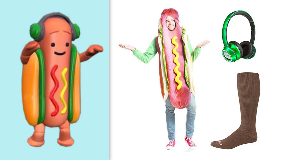 DIY Dog Filter Costume
 Here’s Everything You Need To DIY A Hot Dog Snapchat