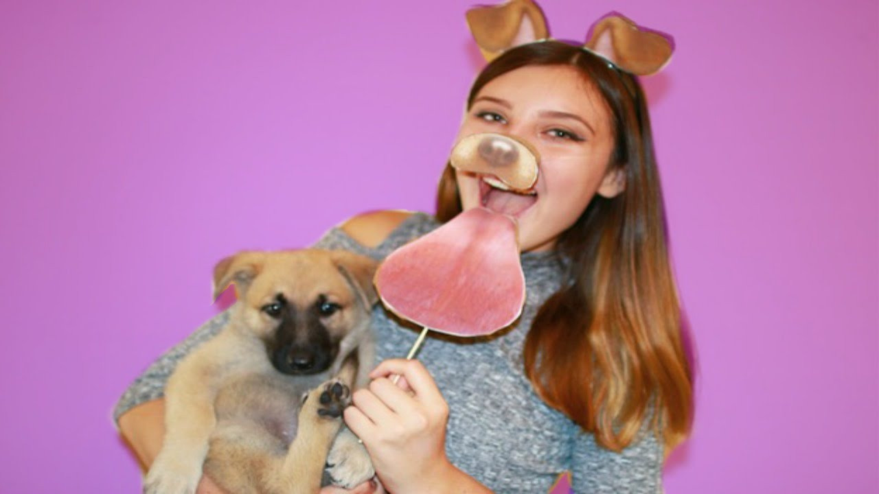 DIY Dog Filter Costume
 DIY SnapChat Dog Filter Halloween Costumes
