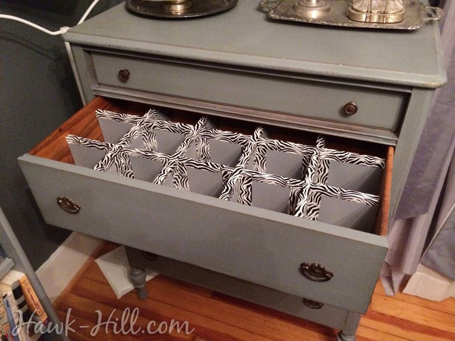 DIY Dresser Drawer Organizer
 How to Make Durable Drawer Dividers for Pennies Hawk Hill