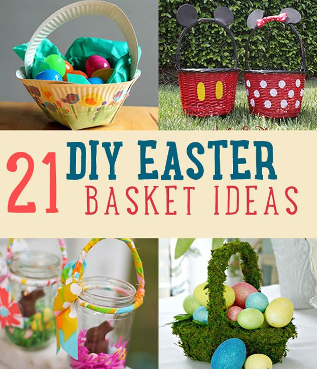 DIY Easter Baskets For Kids
 21 DIY Easter Basket Ideas That Will Have You Hoppin DIY
