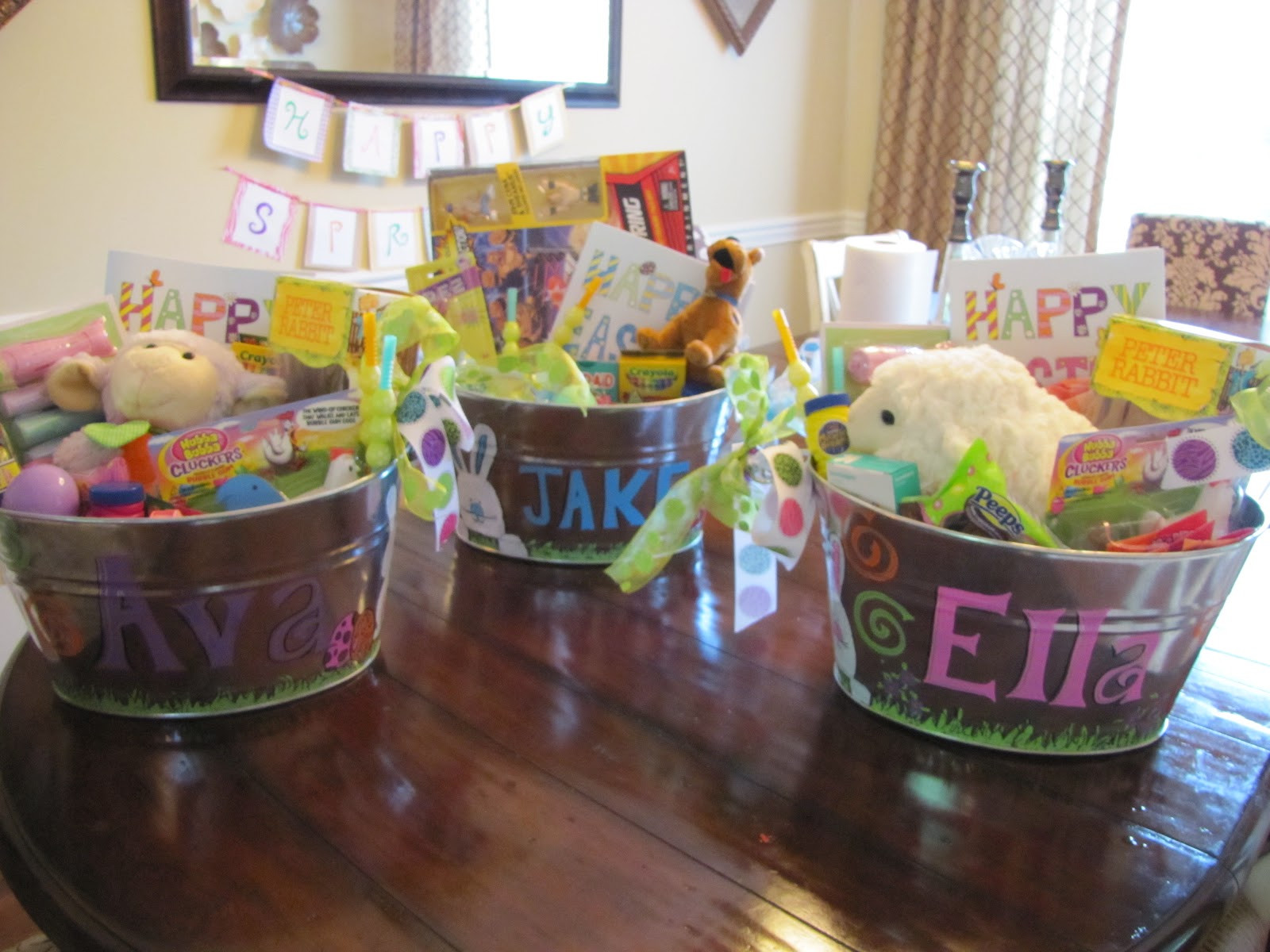 DIY Easter Baskets For Kids
 Real Life Real Estate Real Dana Sunday News & Easter