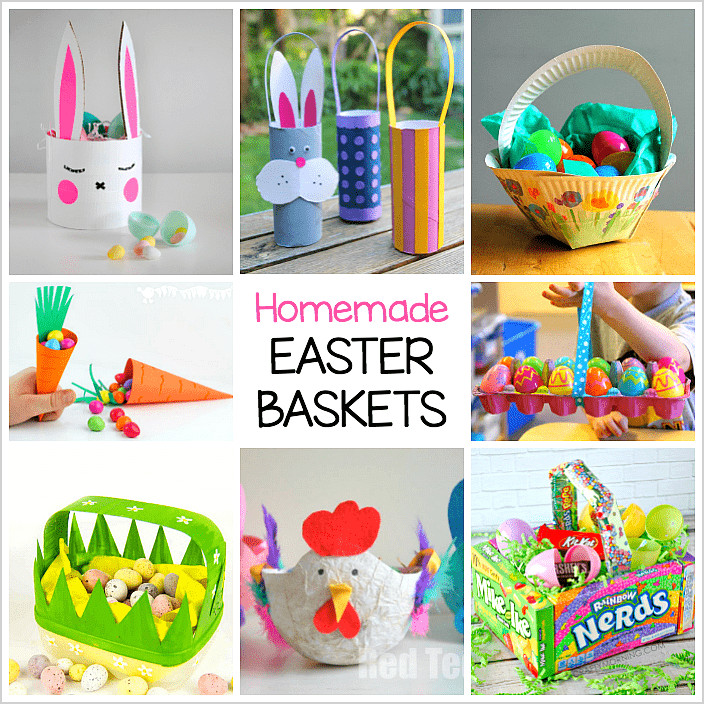 DIY Easter Baskets For Kids
 12 Adorable Homemade Easter Basket Crafts for Kids Buggy